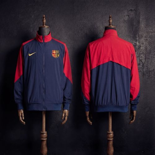 2026 Barcelona Black Jacket Windbreaker