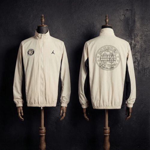 2026 Jordan Beige Jacket Windbreaker