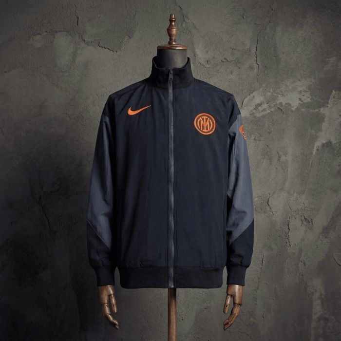 2026 Inter Milan Black Jacket Windbreaker
