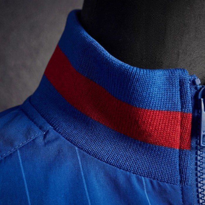 2026 Barcelona Blue Jacket Windbreaker