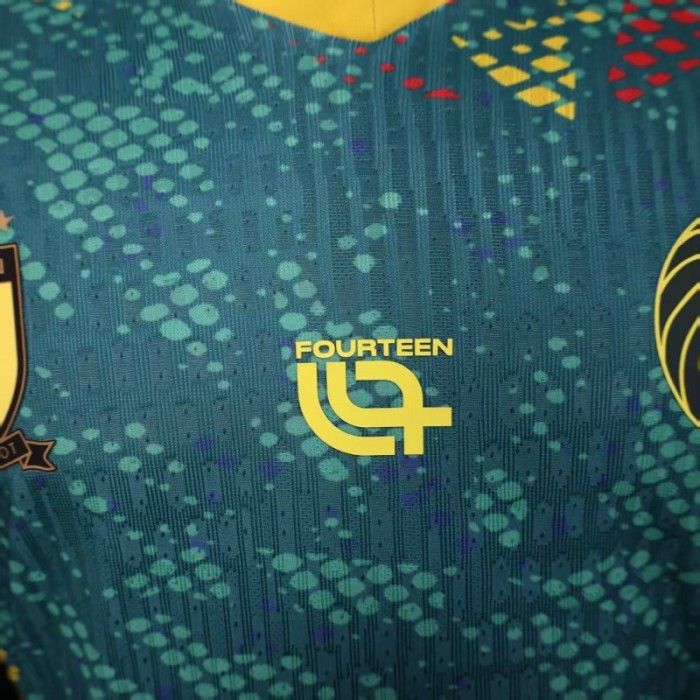 2026 Player Version Cameroon Green with Colorful Dot Pattern Jersey