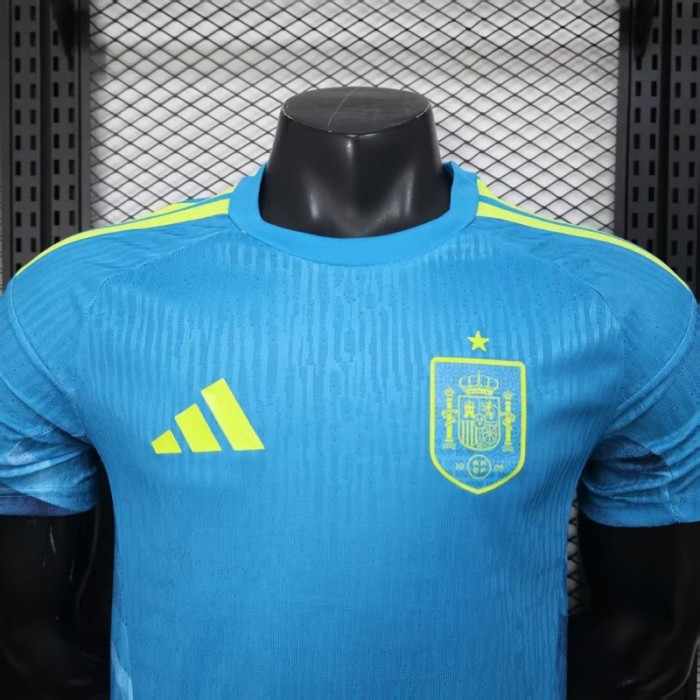 2026 Player Version Spain Away Blue Jersey