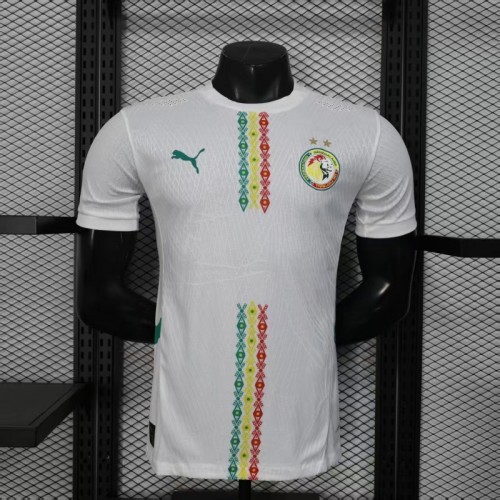 2026 Player Version Senegal Home White Double Stars Edition Jersey