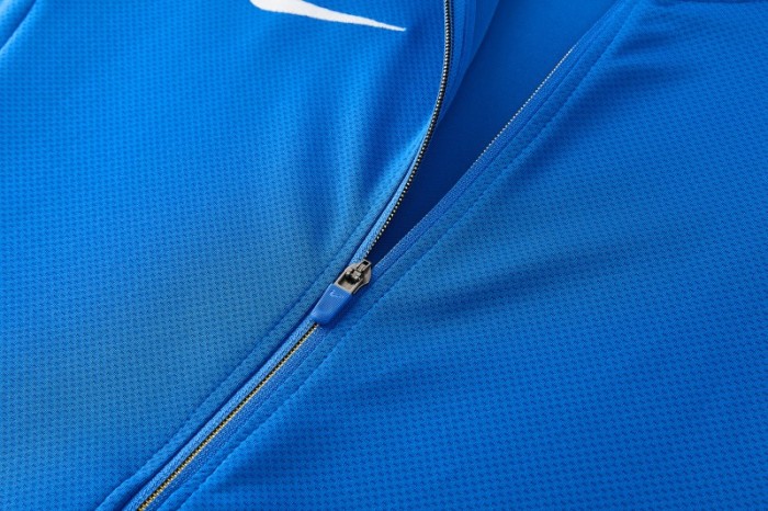 2026 NIKE Blue Full Zipper Jacket + Long Pants