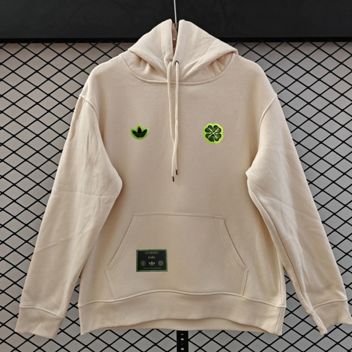 25/26 Celtic Embroidered Logo Hoodie 9 Colors