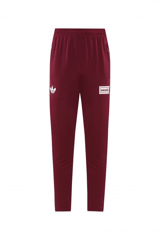 2026 Adidas x OASIS Wine Full Zipper Jacket + Long Pants