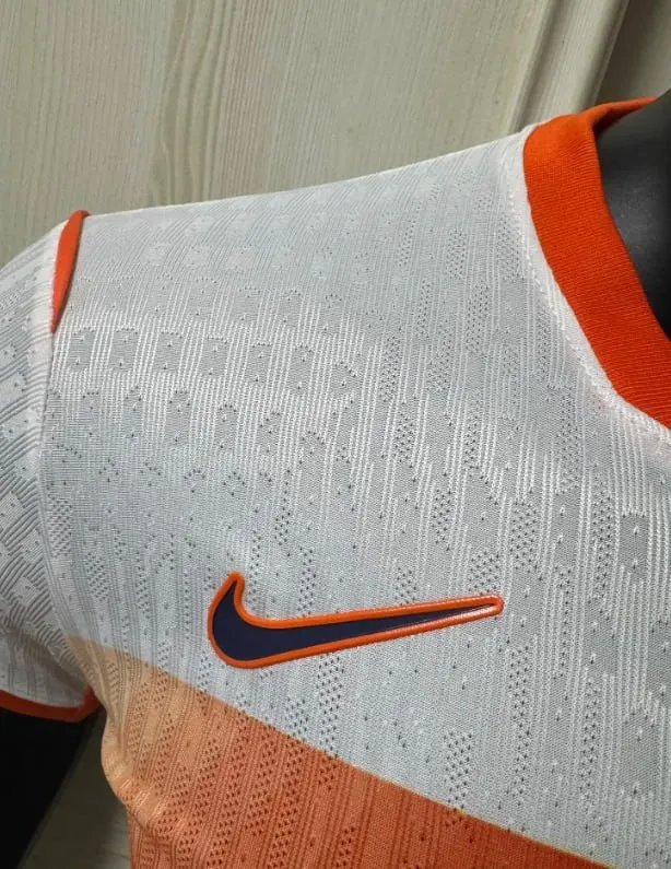 Player Version 2026 Netherlands Away White Jersey