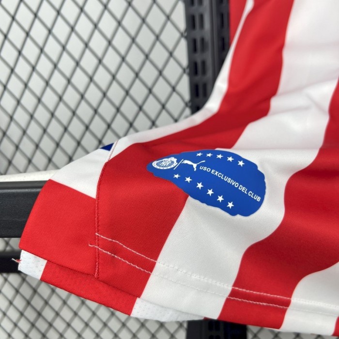 2016/17 Retro Chivas Guadalajara 110th Anniversary Long Sleeves Jeresy