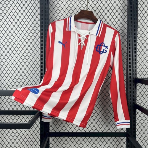2016/17 Retro Chivas Guadalajara 110th Anniversary Long Sleeves Jeresy