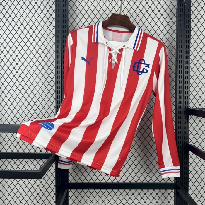 2016/17 Retro Chivas Guadalajara 110th Anniversary Long Sleeves Jeresy