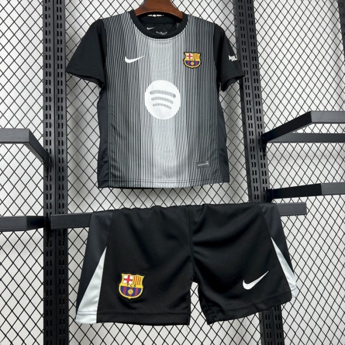 2025/26 Kids Barcelona Goalkeeper Kit