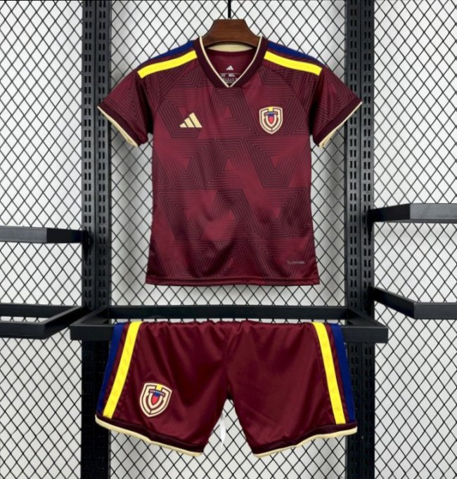 2026 Kids Venezuela World Cup Home Kit