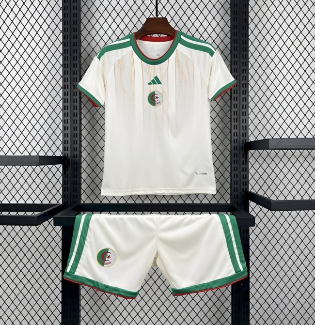 2026 Kids Algeria World Cup Home Kit