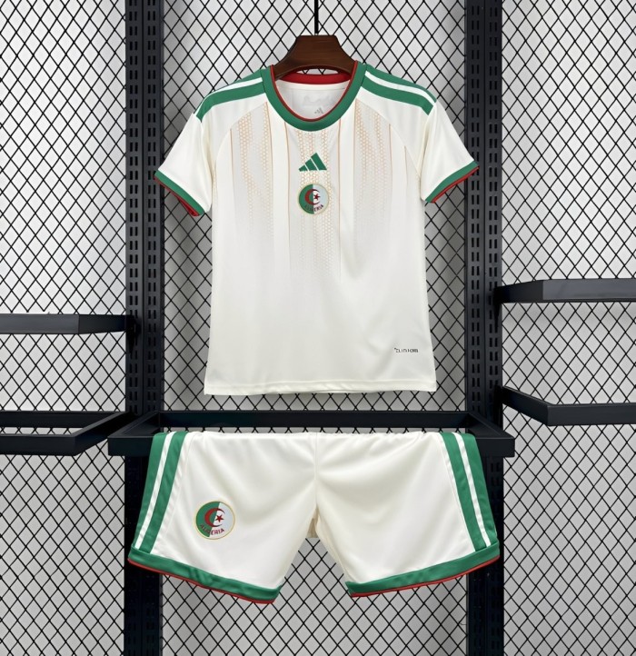 2026 Kids Algeria World Cup Home Kit