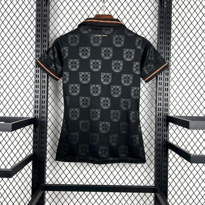 2026 Womens Portugal Black Special Jersey