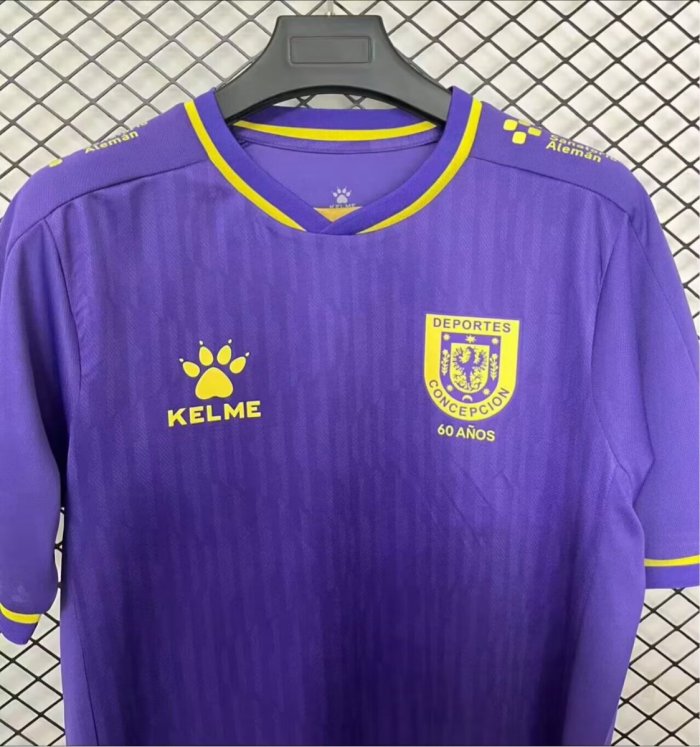 25/26 CD Huachipato 60Th Anniversary Purple Jersey