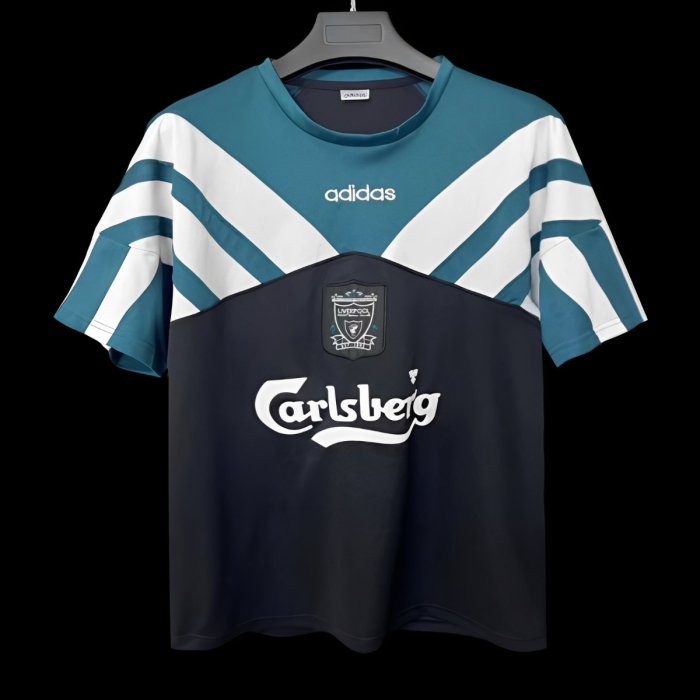 Retro 95/96 Liverpool Adidas Cotton Tee Jersey