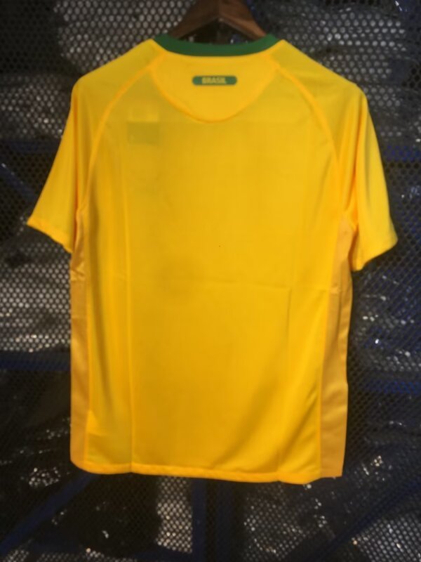 Retro 2010 Brazil Home Jersey