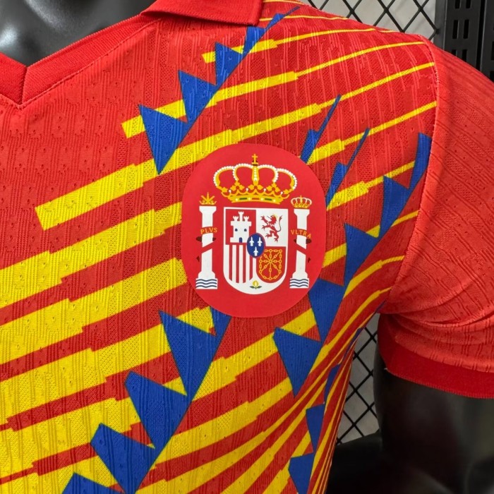 Player Version 2026 Spain 1993 Adidas Remake Home Jersey