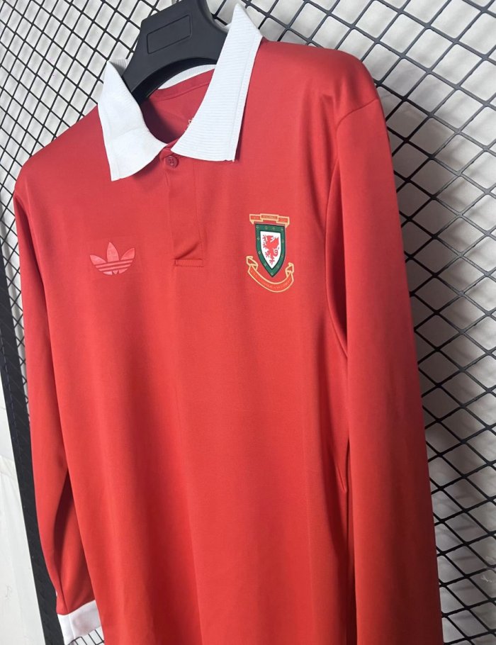 2026 Wales 150Th Anniversary Red Long Sleeve Jersey
