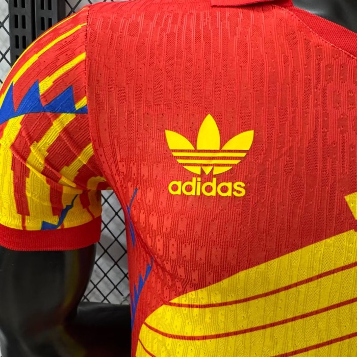Player Version 2026 Spain 1993 Adidas Remake Home Jersey