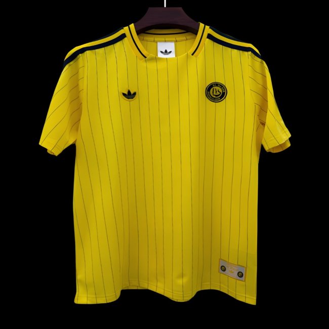 2026 Al Nassr Adidas Terrace Icons Yellow Jersey
