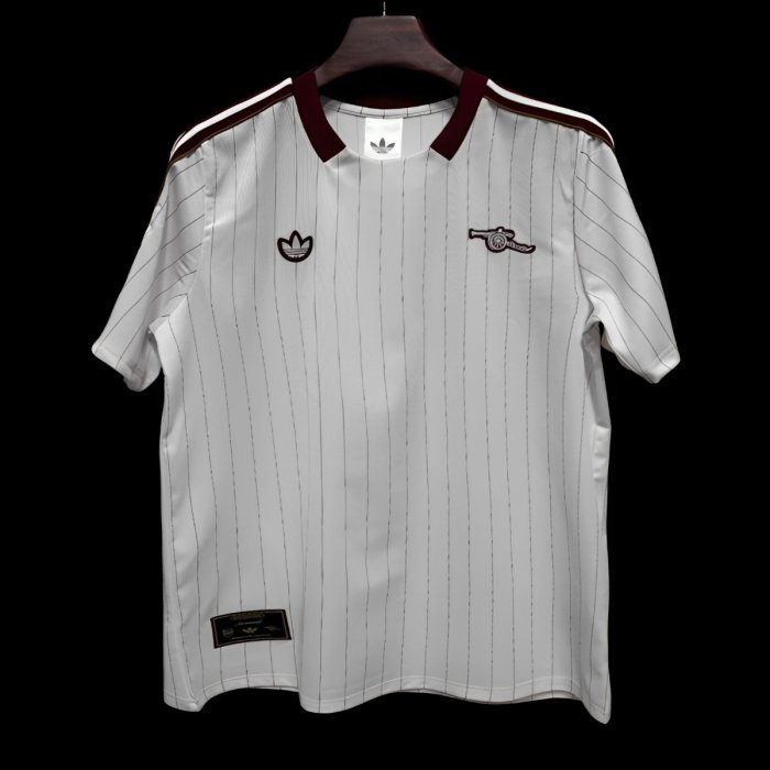 2026 Arsenal Adidas Terrace Icons White Jersey