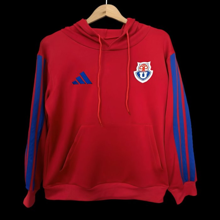 25/26 Club Universidad De Chile Red Hoodie