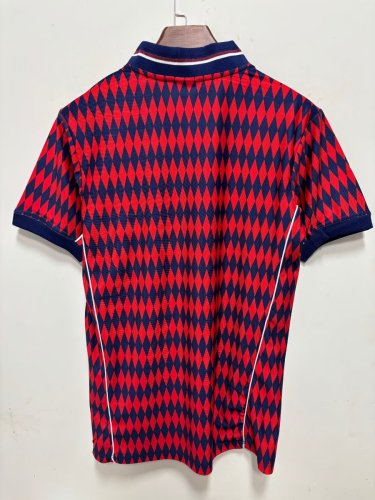 2026 Bayern Munich Adidas Terrace Icons Red/Navy Jersey