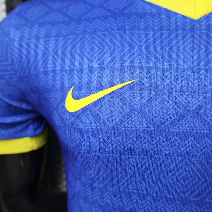 Player Version 2026 Brazil Blue Special Jersey