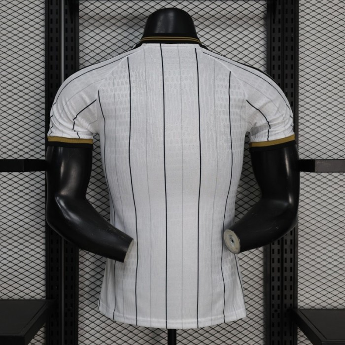 2026 Player Version Japan White with Black Pinstripes Jersey