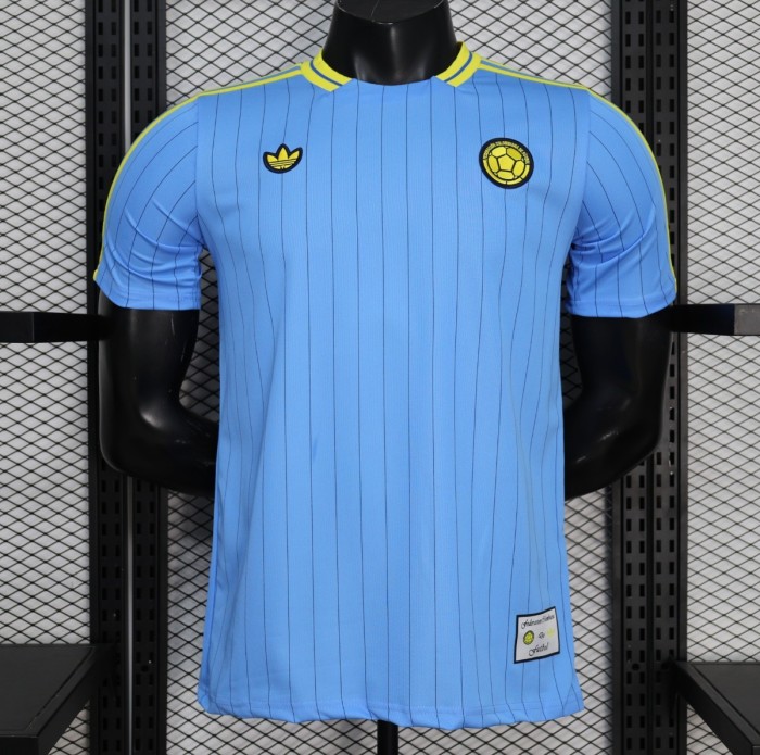 Player Version 2026 Colombia Blue Terrace Icons Jersey