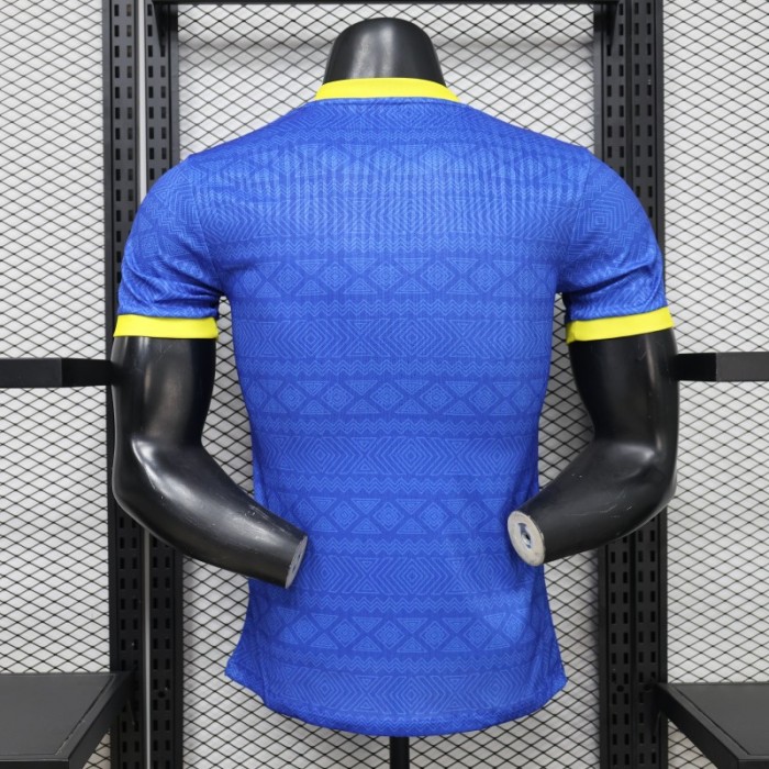 Player Version 2026 Brazil Blue Special Jersey