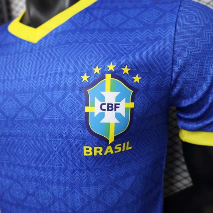 Player Version 2026 Brazil Blue Special Jersey
