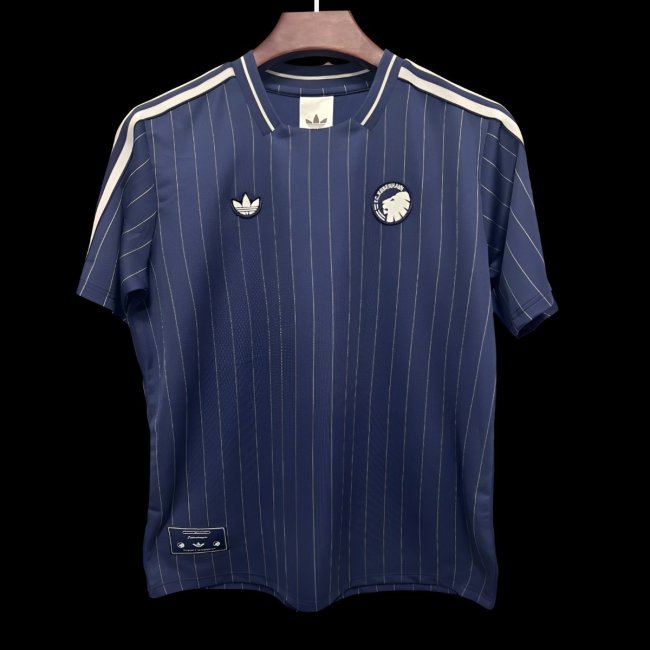 25/26 FC Copenhagen Adidas Terrace Icons Navy Blue Jersey