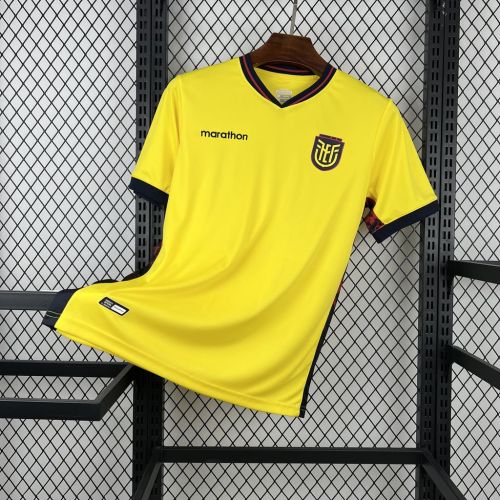 2026 Mens Ecuador World Cup Home Jersey