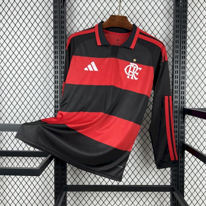 2026/27 Mens Flamengo Home Long Sleeve Jersey