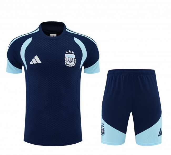 26/27 Argentina Navy Blue Short Sleeve+Soccer Shorts
