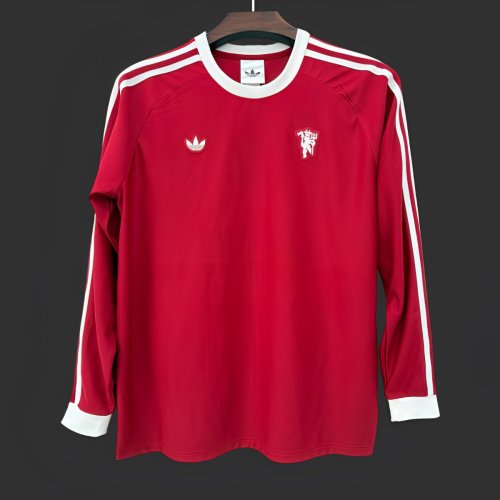 25/26 Manchester United Originals Crew Long Sleeve Sweat
