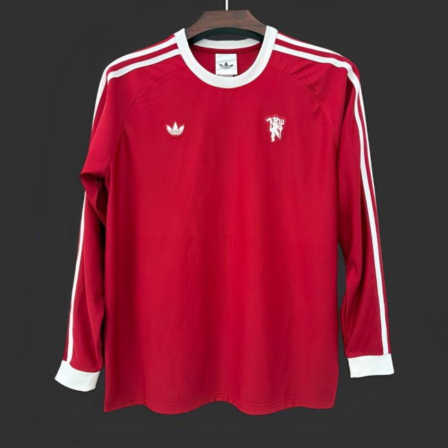 25/26 Manchester United Originals Crew Long Sleeve Sweat