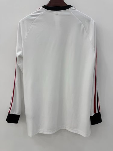 25/26 Manchester United Originals White Crew Long Sleeve Sweat