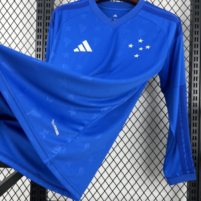 2026/27 Mens Cruzeiro Home Long Sleeves Jersey