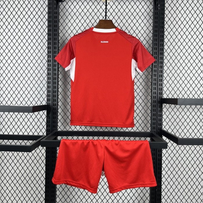 2026 Kids Switzerland World Cup Home Kit