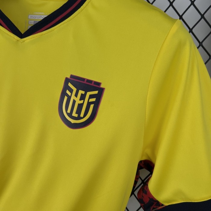 2026 Mens Ecuador World Cup Home Jersey