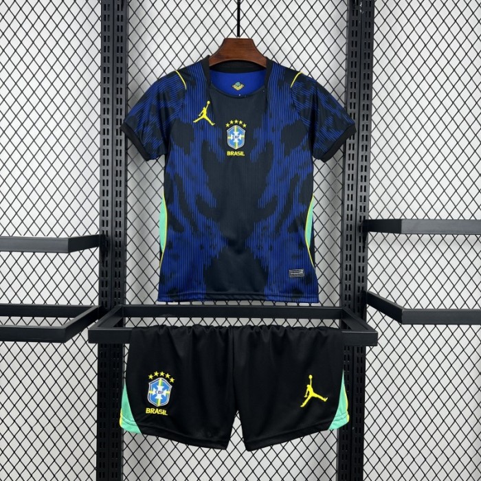 2026 Kids Brazil World Cup Away Kit