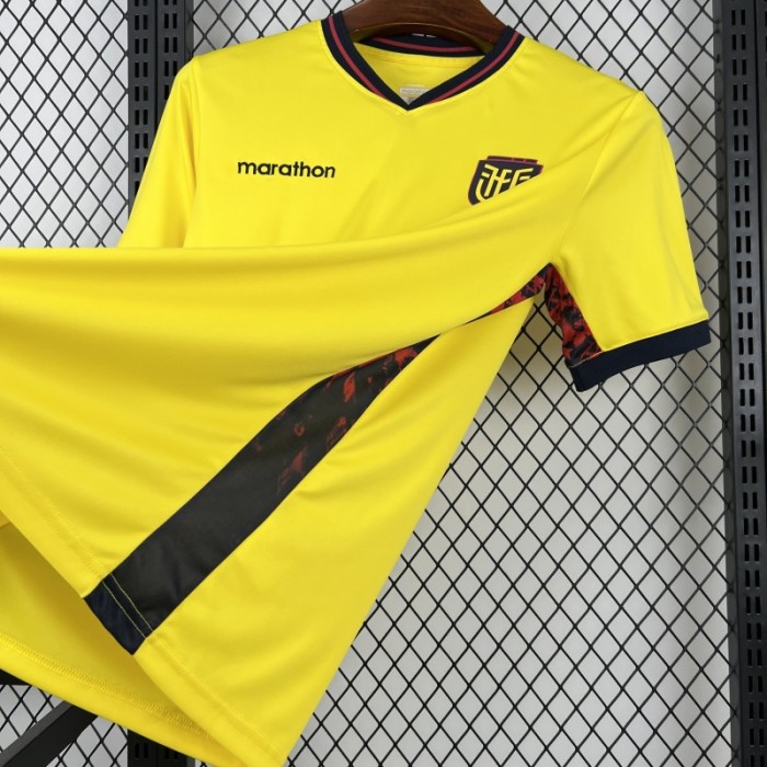2026 Mens Ecuador World Cup Home Jersey