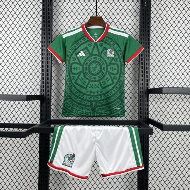2026 Kids Mexico World Cup Home Kit