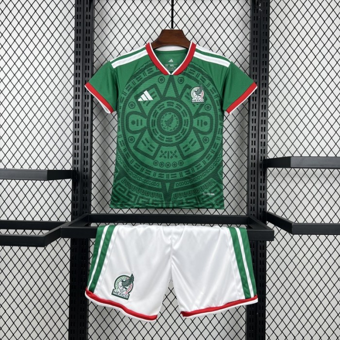 2026 Kids Mexico World Cup Home Kit