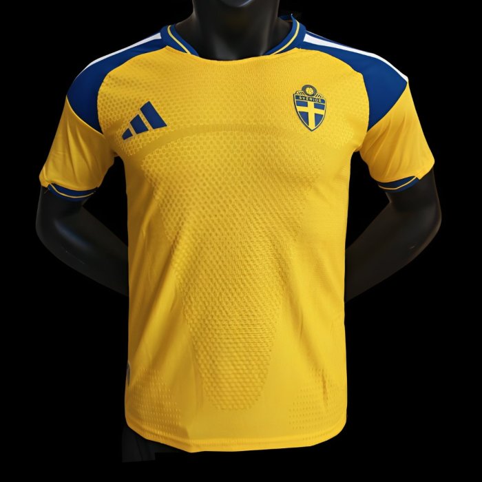 Player Version 2026 Sweden Home Jersey