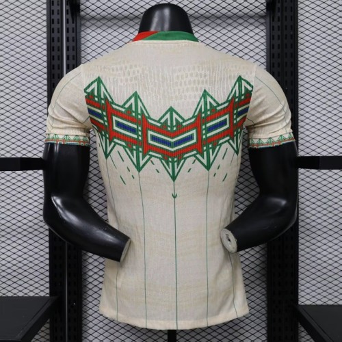 Player Version 2026 Portugal Cream with Geometric Tribal Pattern Special Edition  Jersey